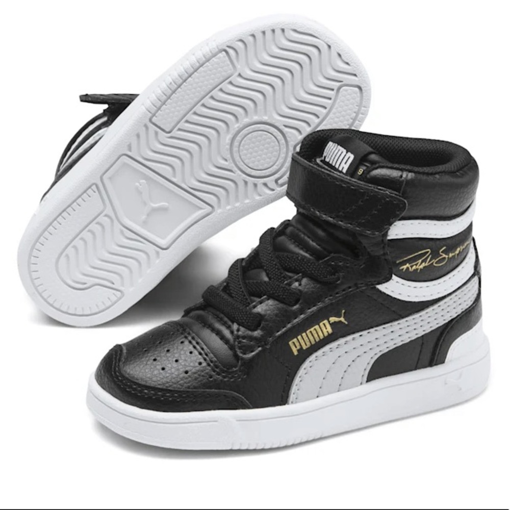 NEW Puma Ralph Sampson Mid Toddler Shoes